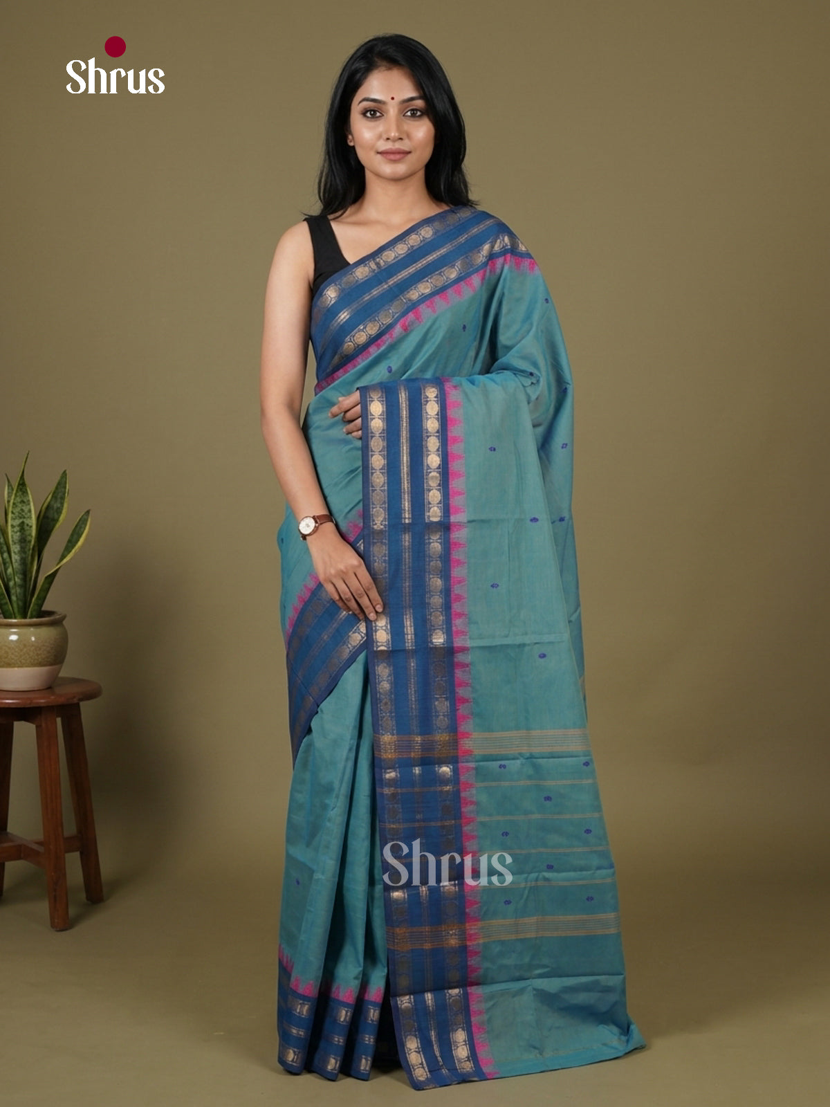 Chettinad Cotton Saree - EFS24023