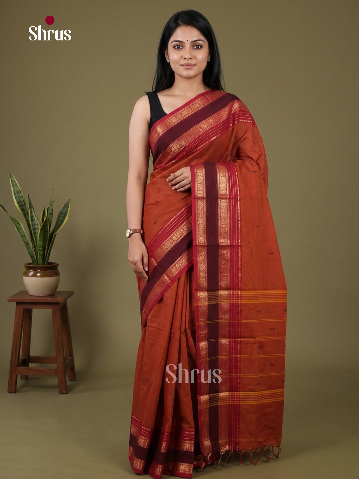 Chettinad Cotton Saree - EFS24026