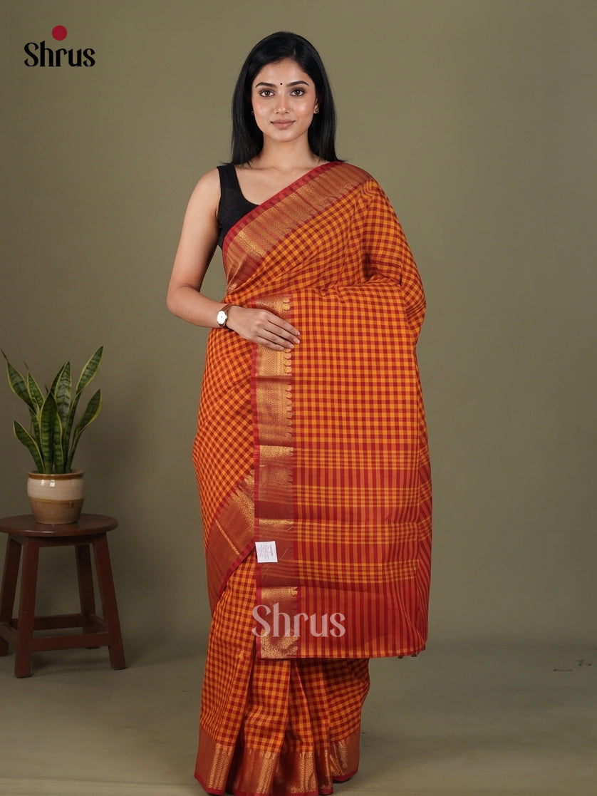 Chettinad Cotton Saree - EFS24029 - Shop on Shrus.com