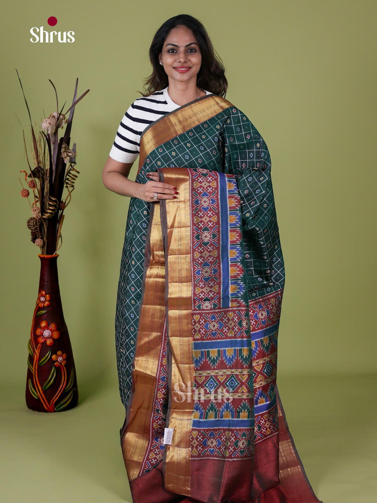 Semi Patola Saree - EFS24097