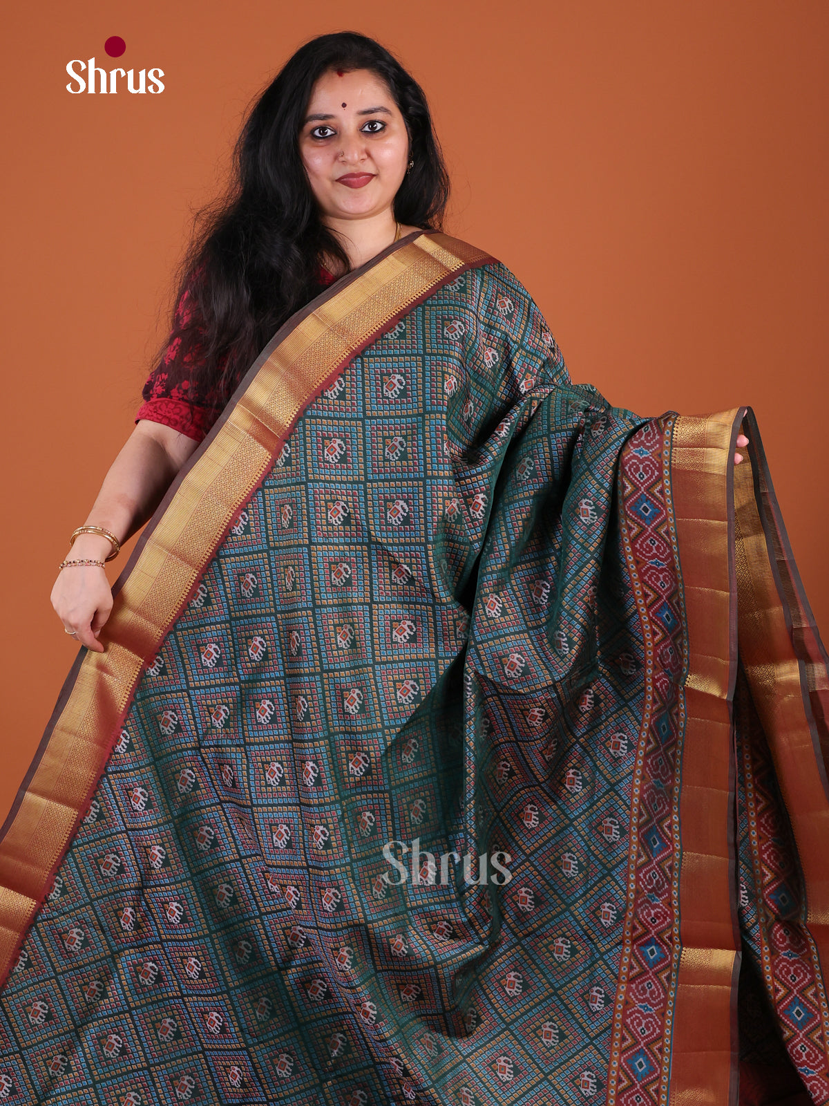 Semi Patola Saree - EFS24101