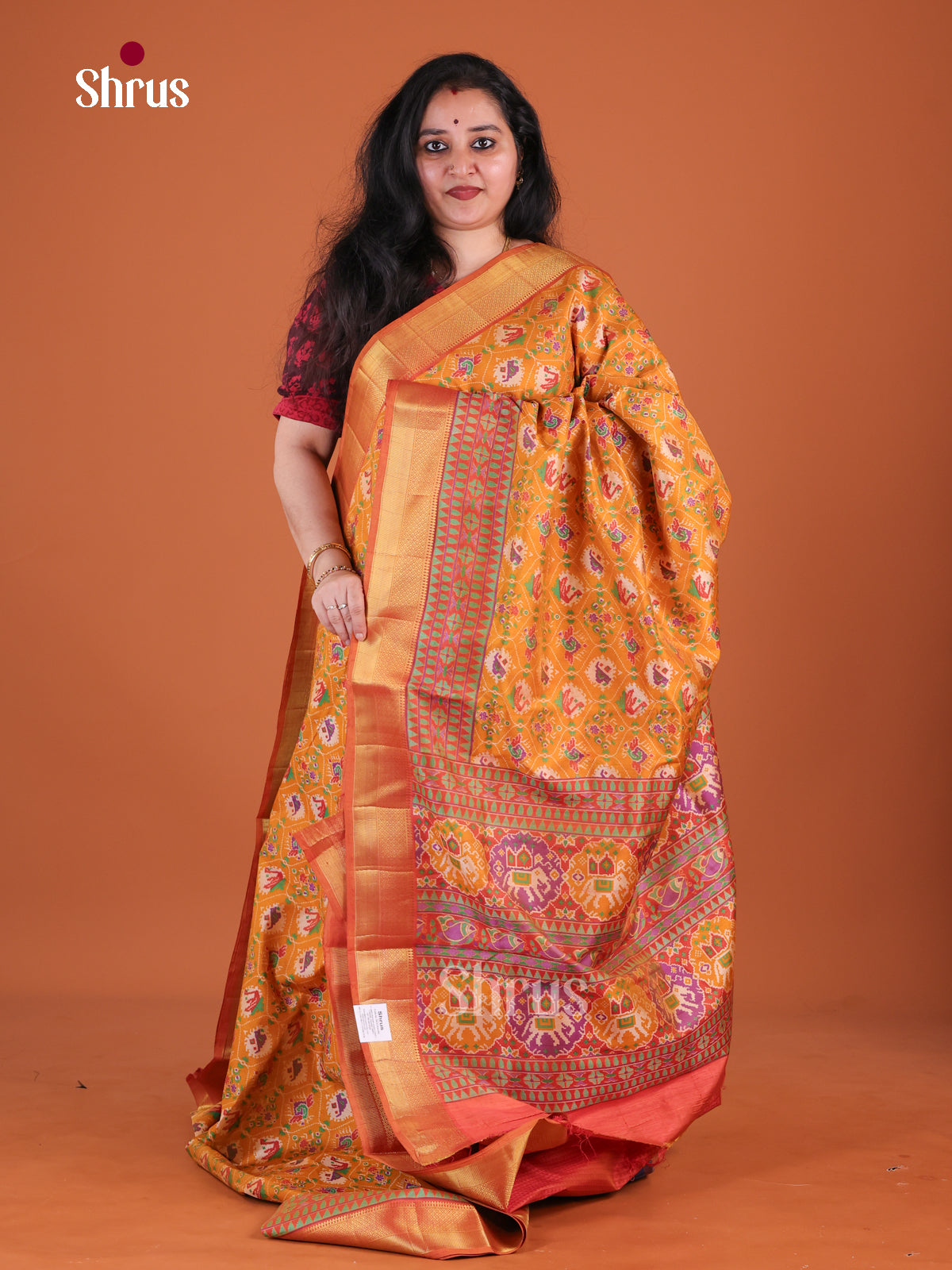 Semi Patola Saree - EFS24103