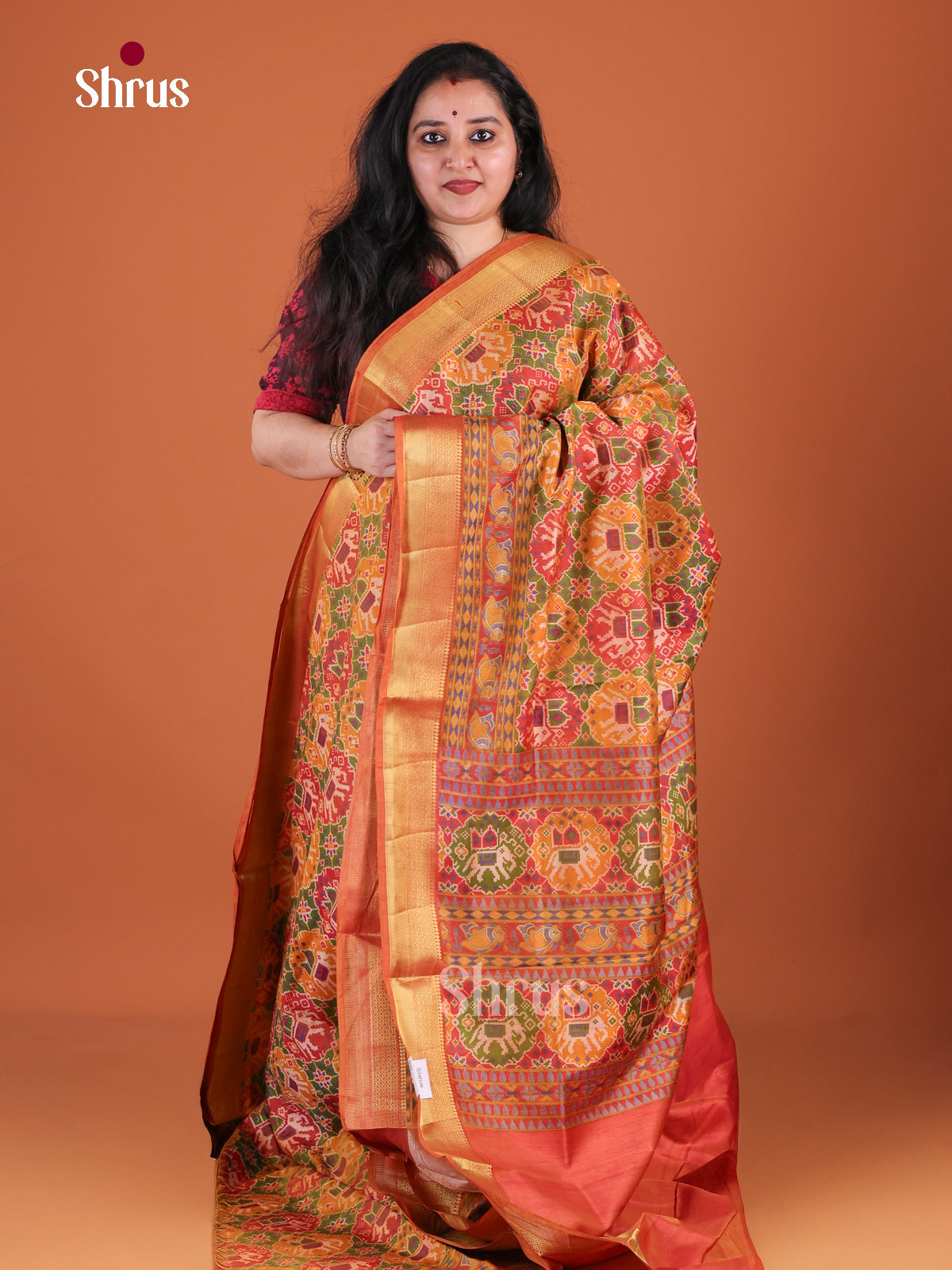 Semi Patola Saree - EFS24111
