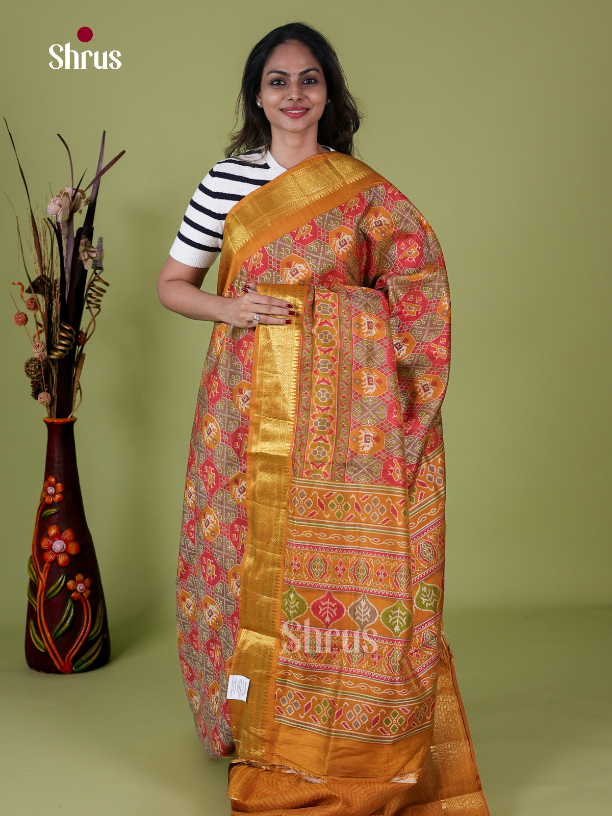 Semi Patola Saree - EFS24112