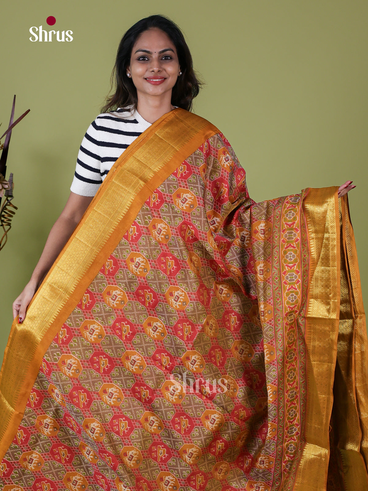 Semi Patola Saree - EFS24112