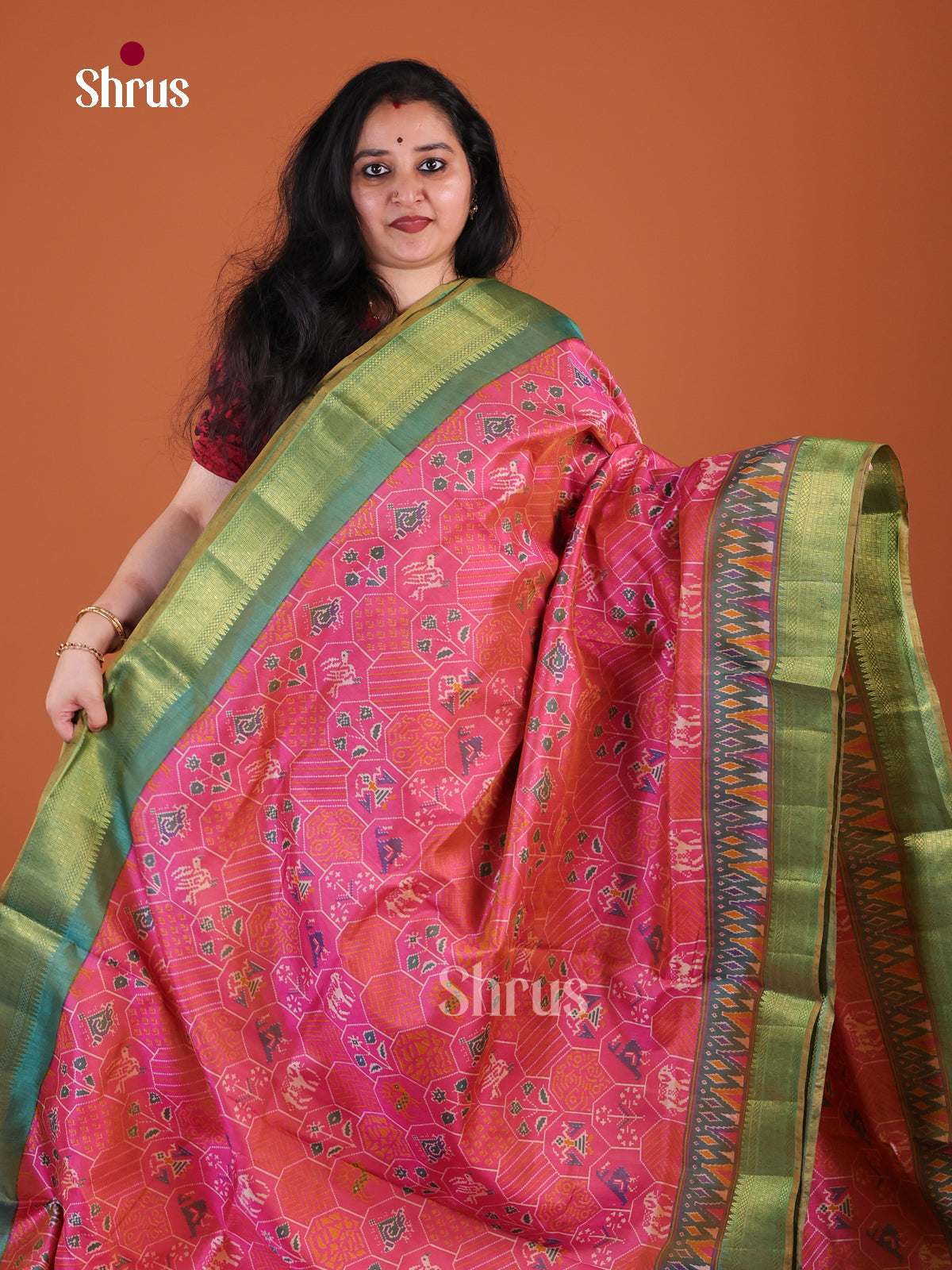 Semi Patola Saree - EFS24118