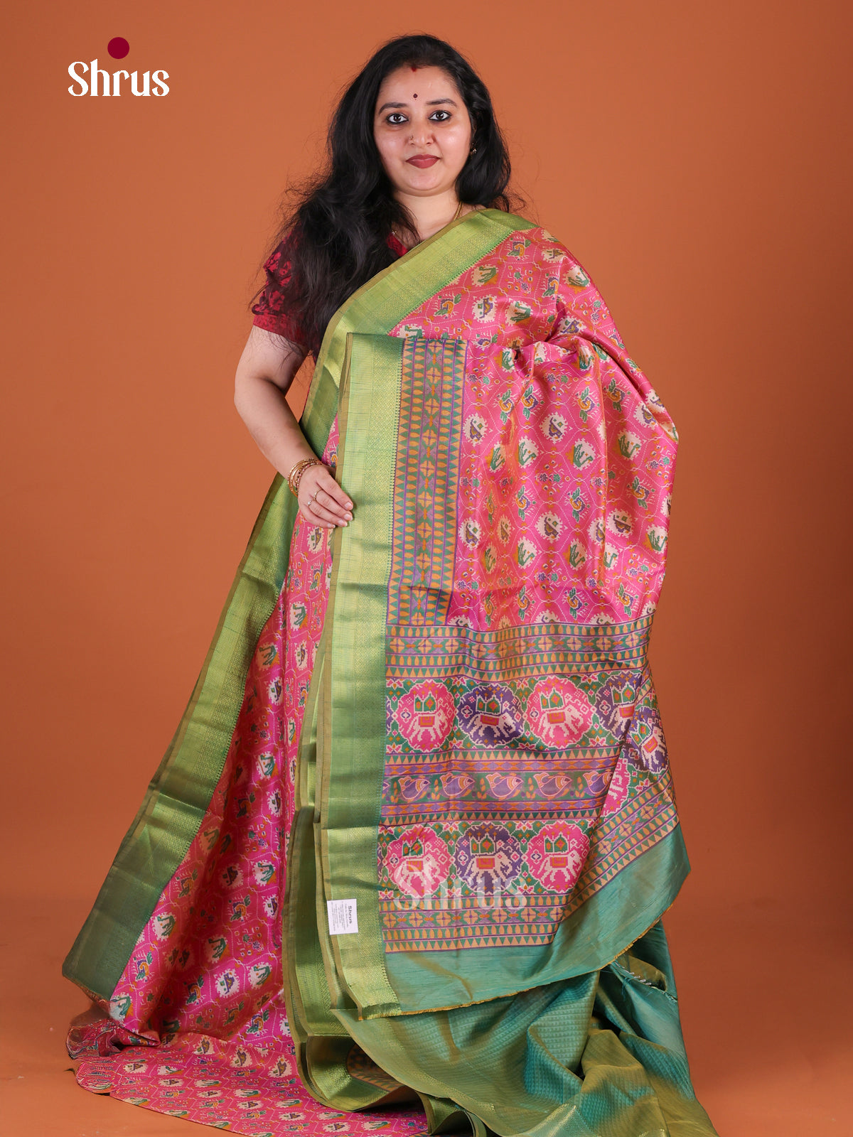 Semi Patola Saree - EFS24119