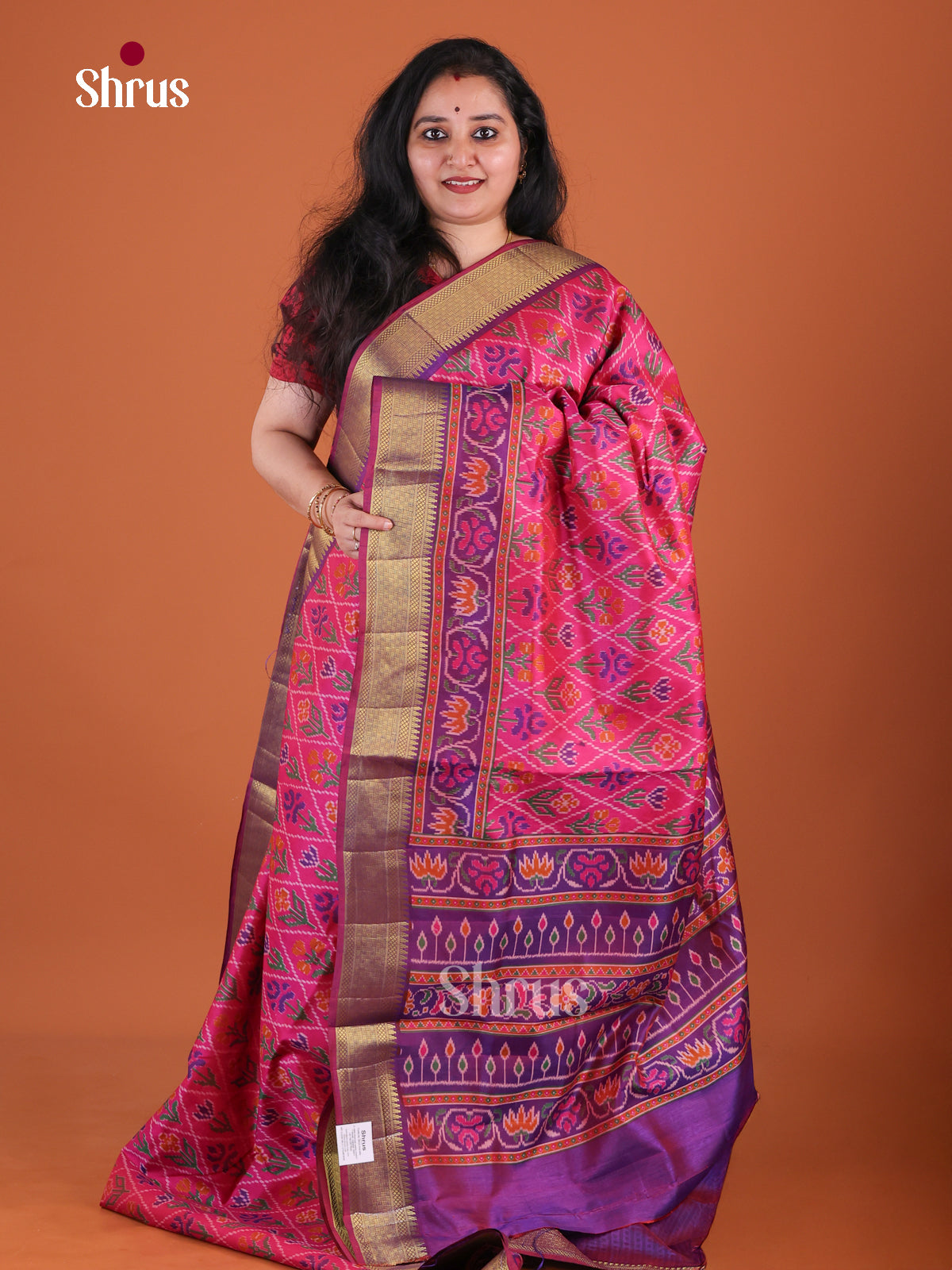 Semi Patola Saree - EFS24121