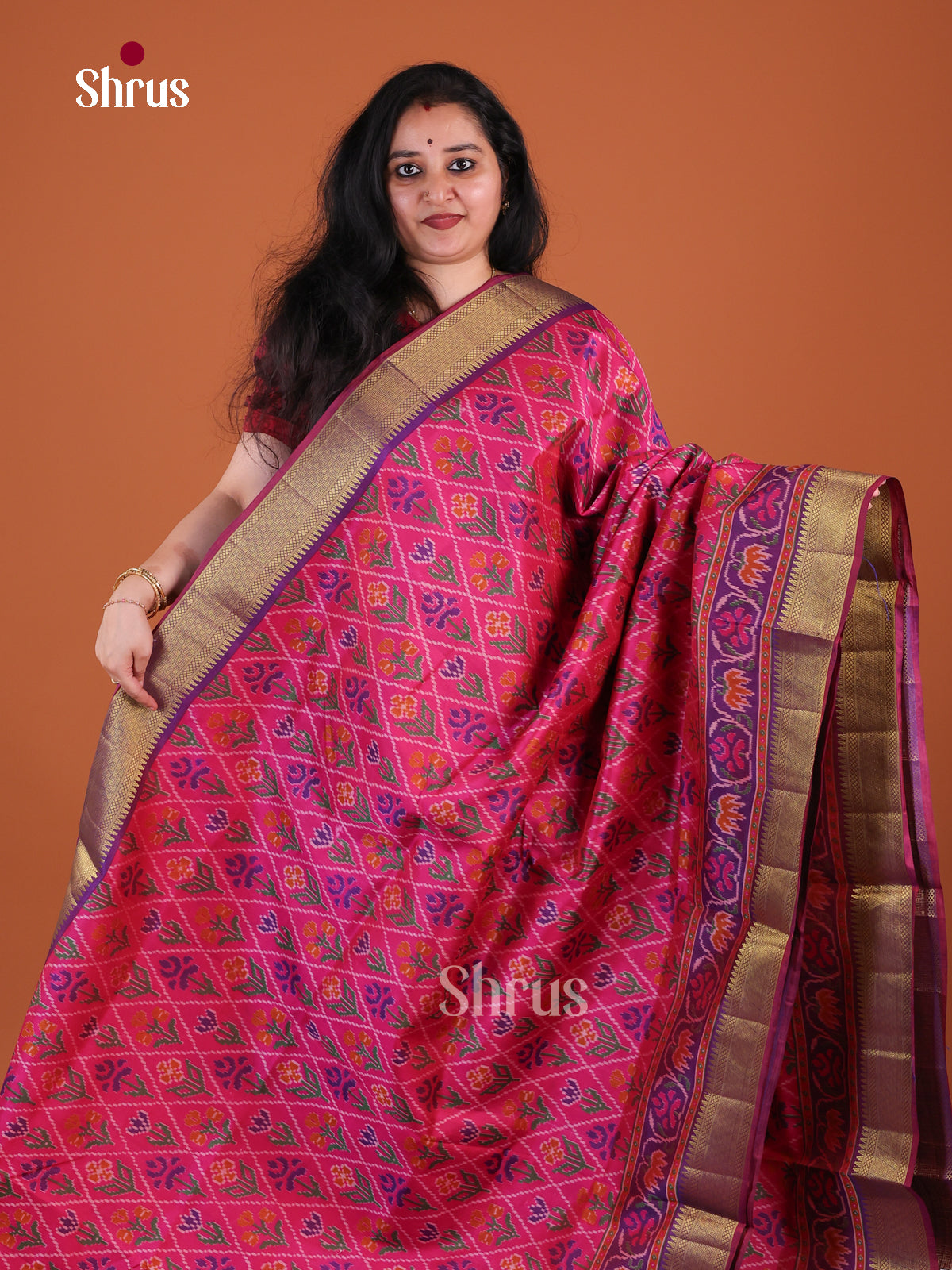 Semi Patola Saree - EFS24121