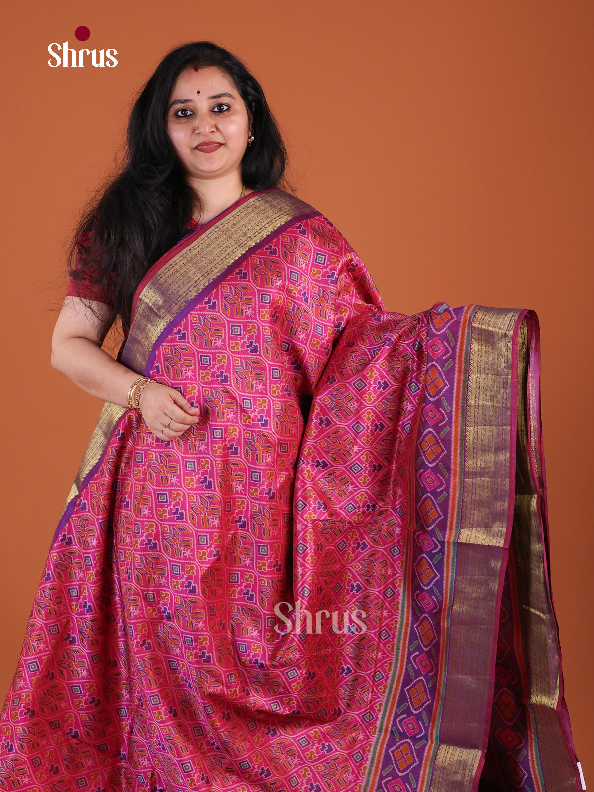 Semi Patola Saree - EFS24123