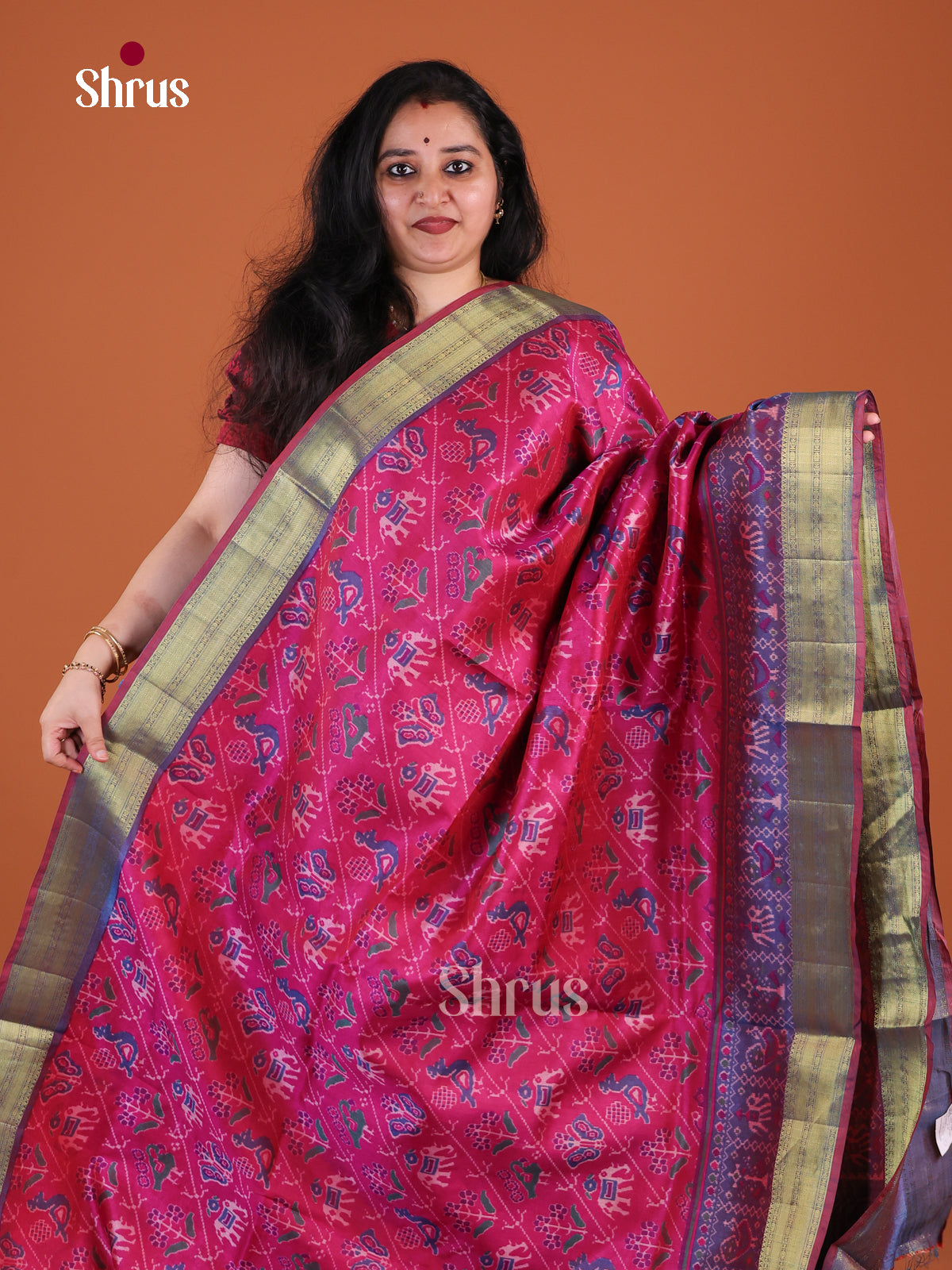 Semi Patola Saree - EFS24124