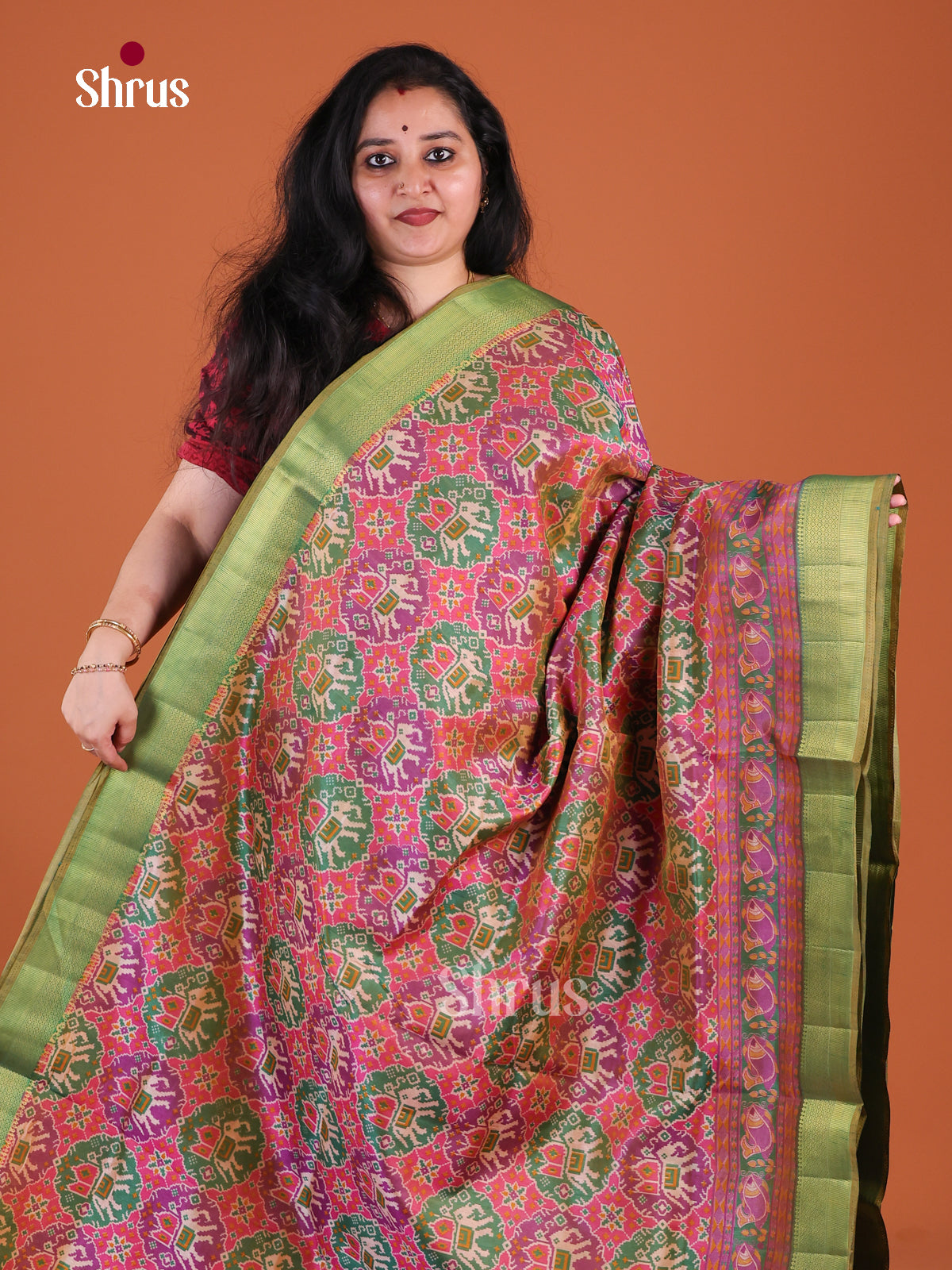 Semi Patola Saree - EFS24126