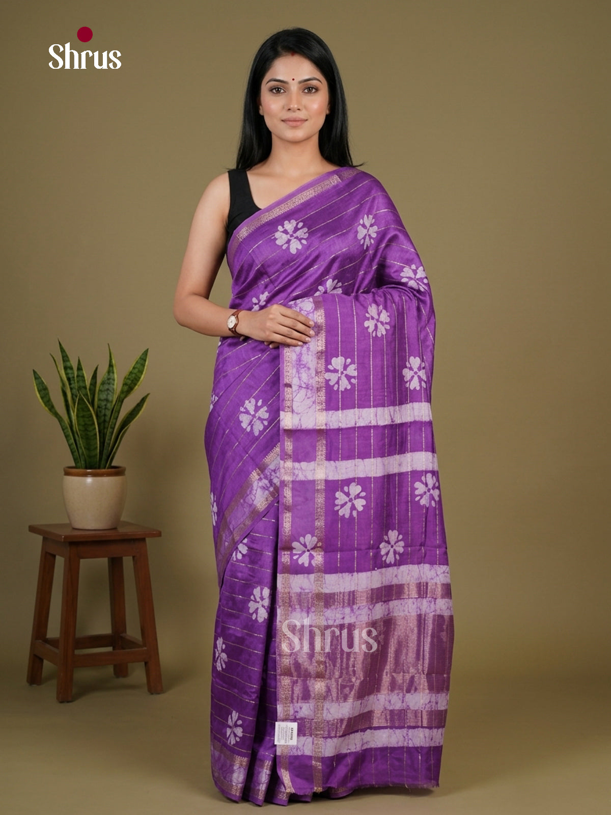 Chanderi Saree - EFS25023