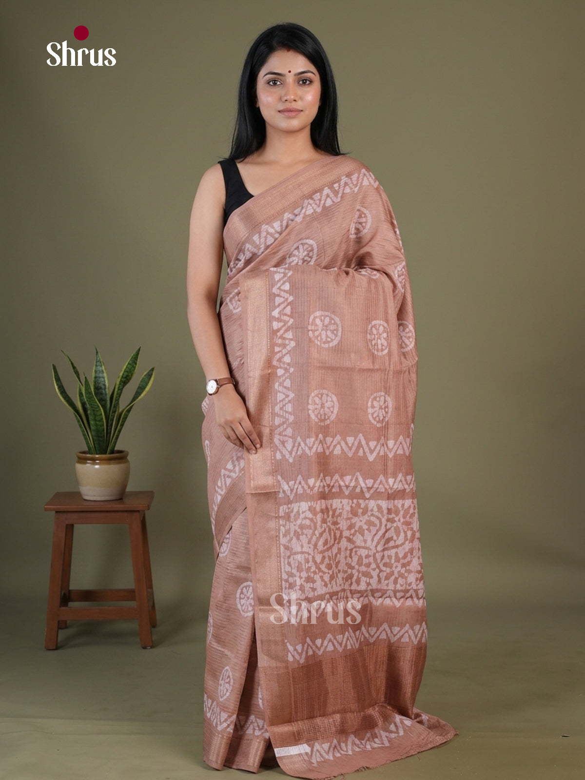 Chanderi Saree - EFS25024