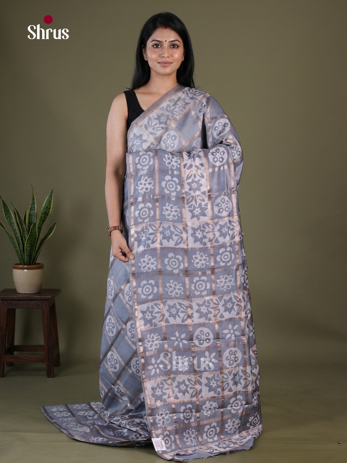 Chanderi Saree - EFS25027
