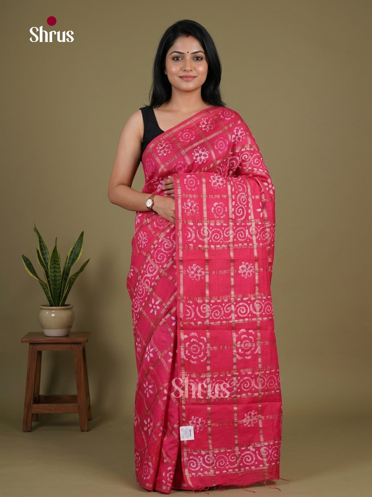Chanderi Saree - EFS25028