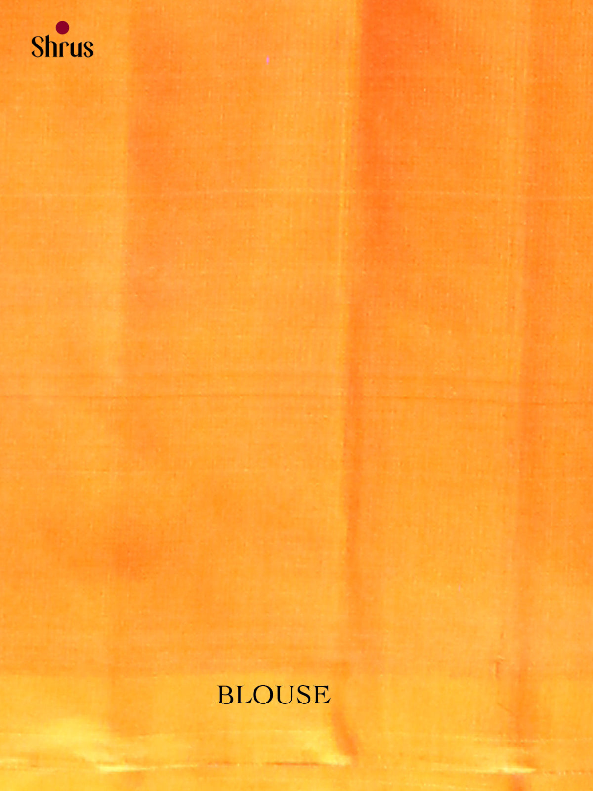 Pink Soft Silk Saree with Square Buttas | Orange Contrast Border - Shop on Shrus.com