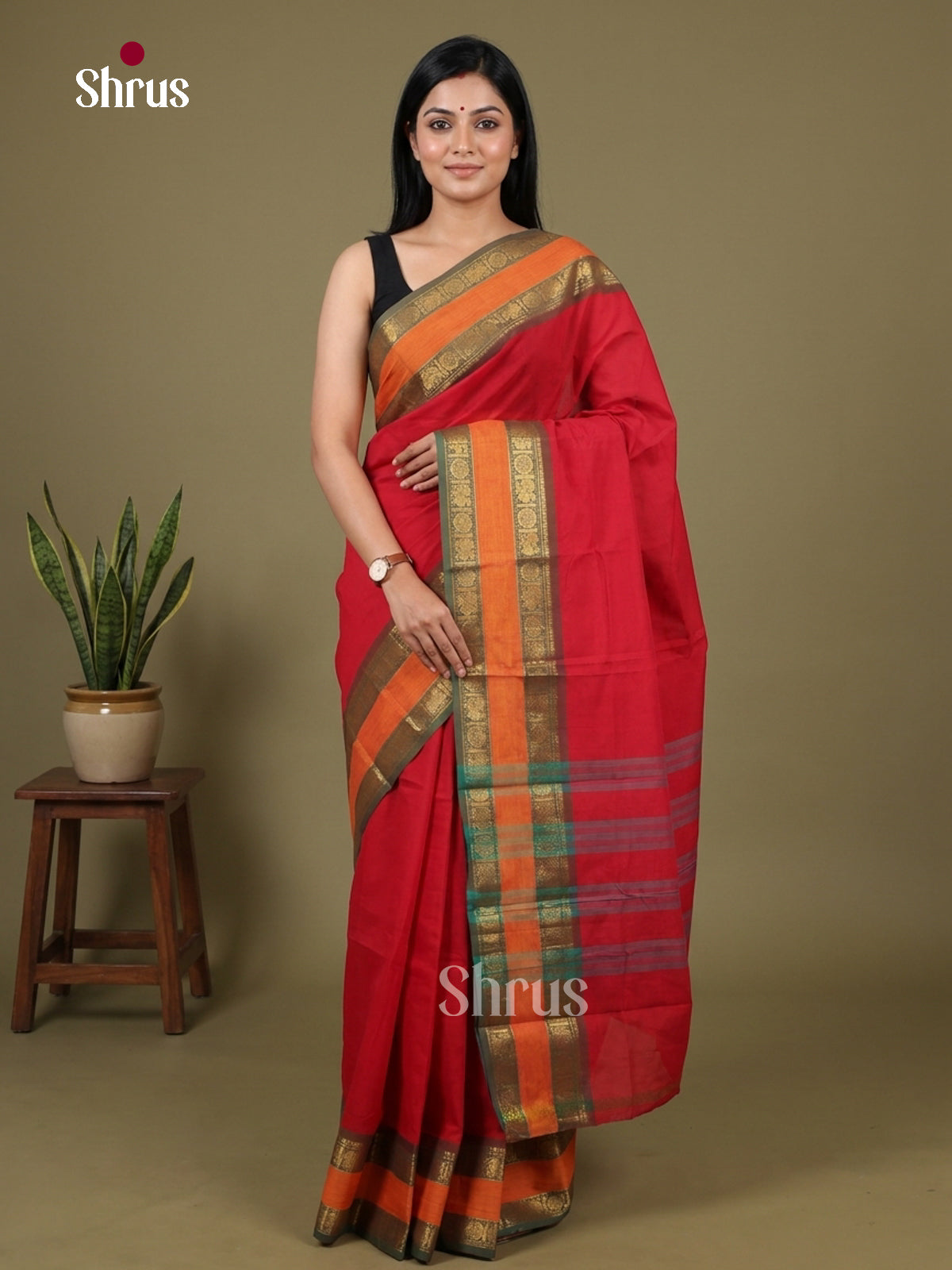 Chettinad Cotton Saree - EFS25125