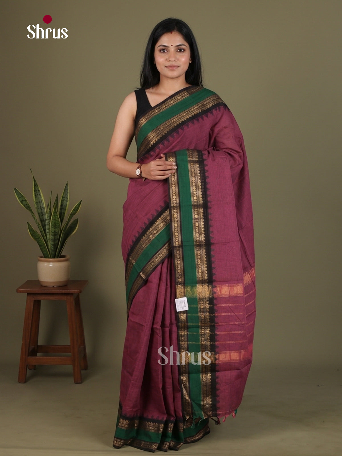 Chettinad Cotton Saree - EFS25131 - Shop on Shrus.com