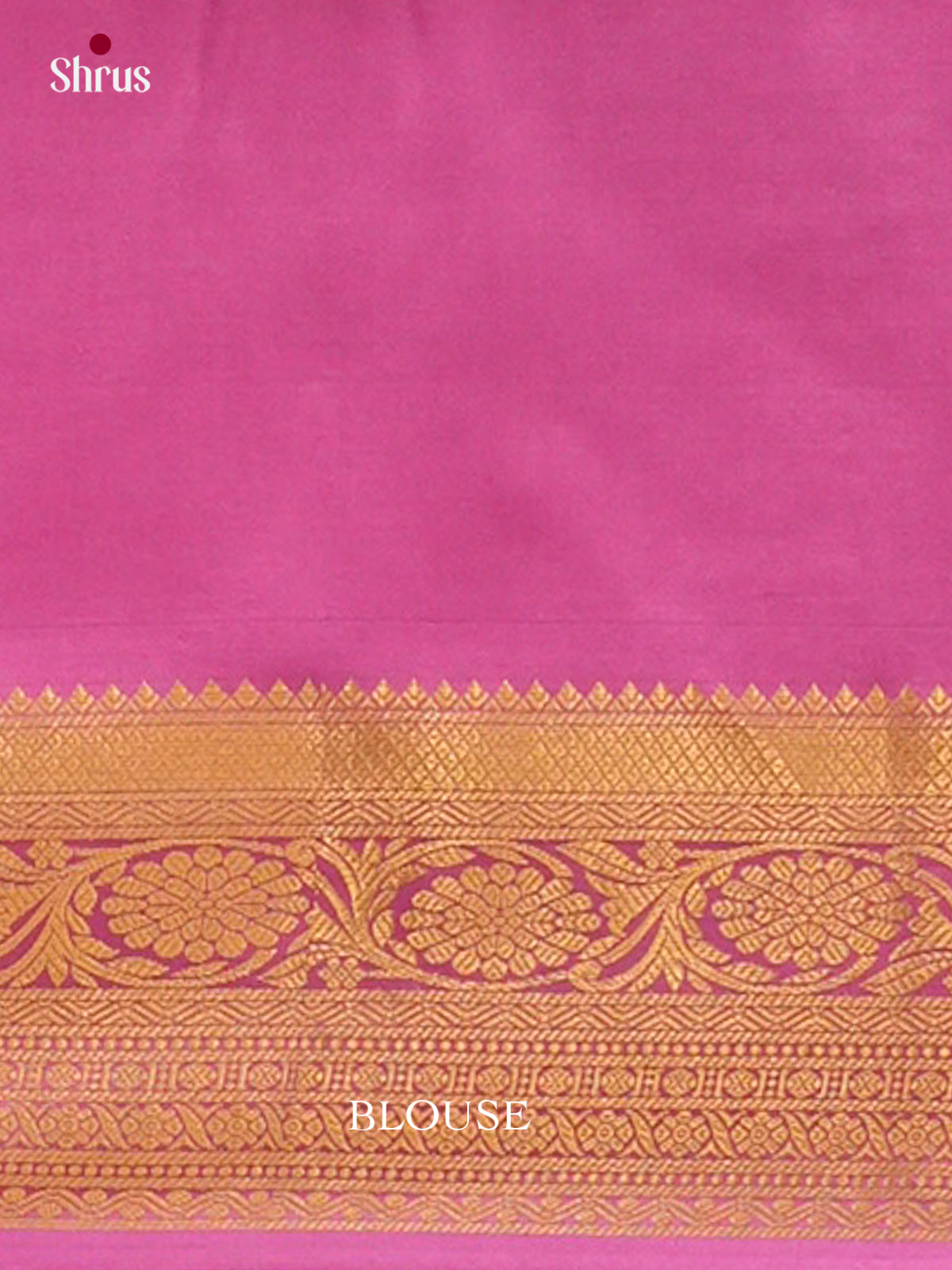 Pink Soft Silk Saree with Brocade — EFS25142