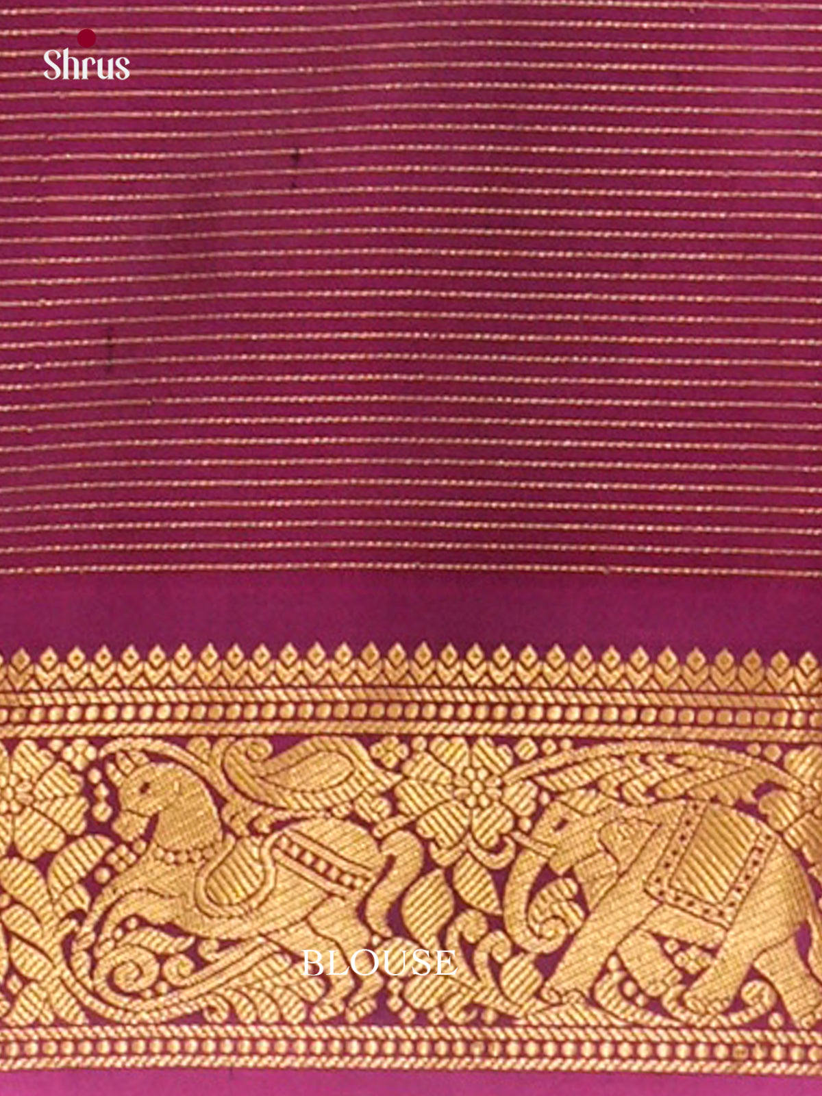 Mustard Soft Silk Saree with Floral Buttas | Magenta Contrast Border