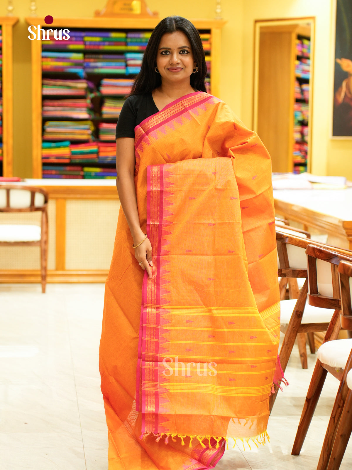 Chettinad Cotton Saree - EFS26002