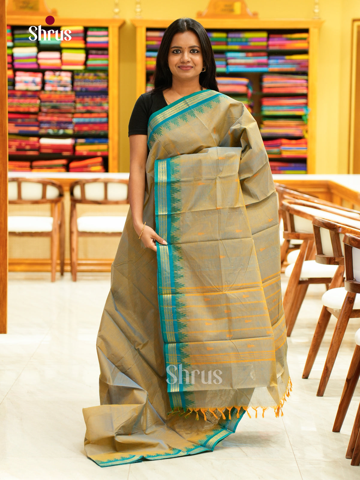 Chettinad Cotton Saree - EFS26004