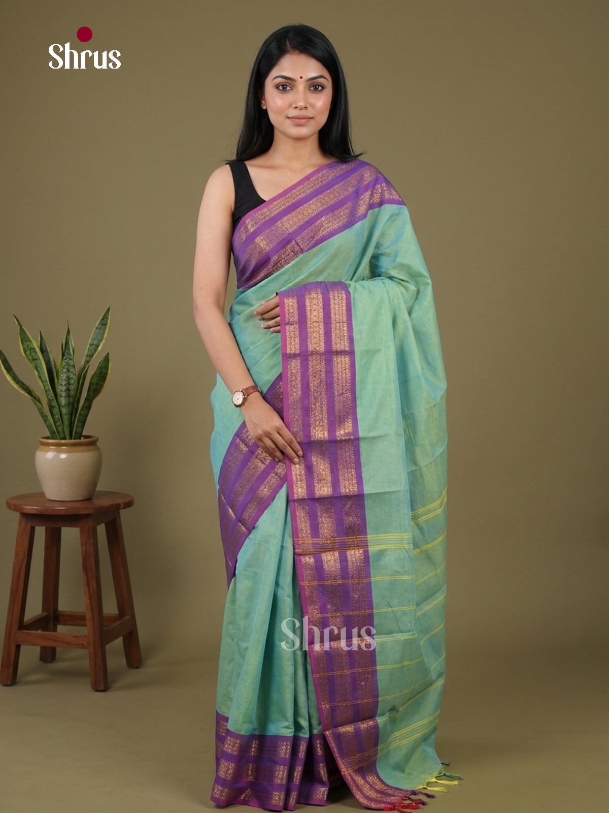 Chettinad Cotton Saree - EFS26034