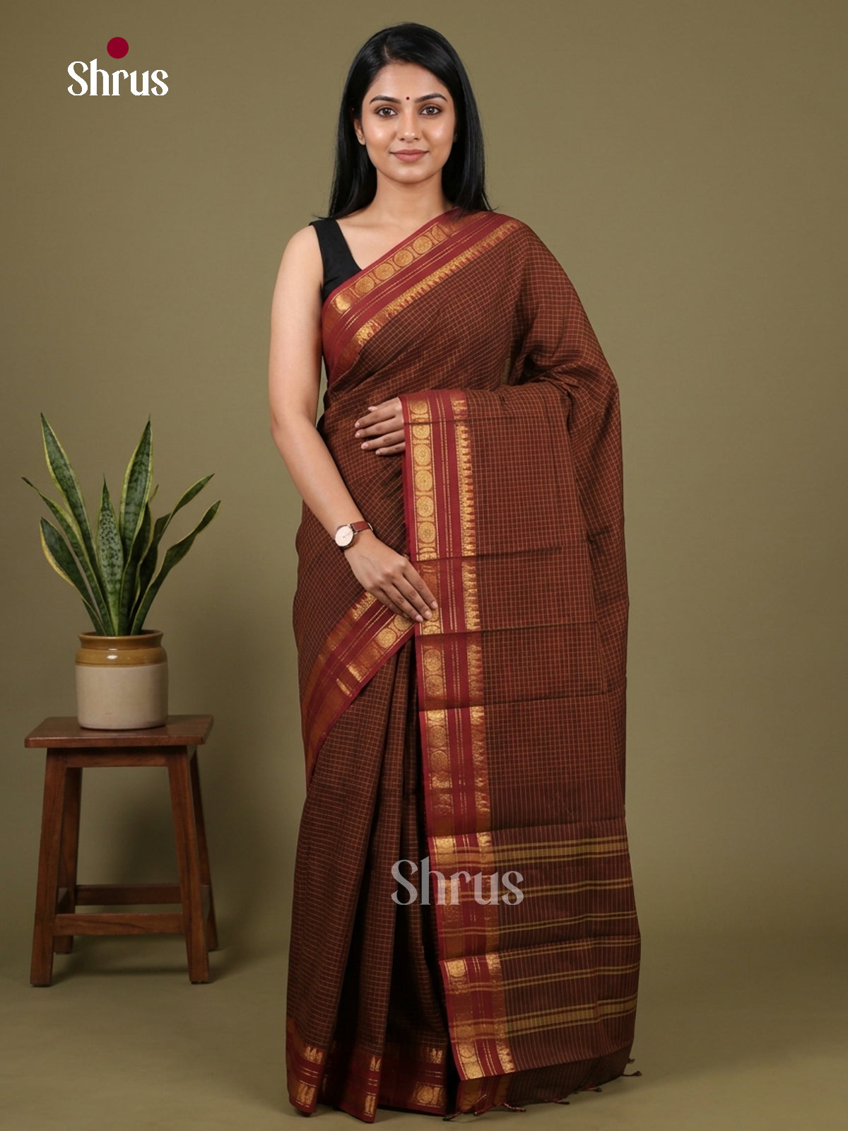 Chettinad Cotton Saree - EFS26048