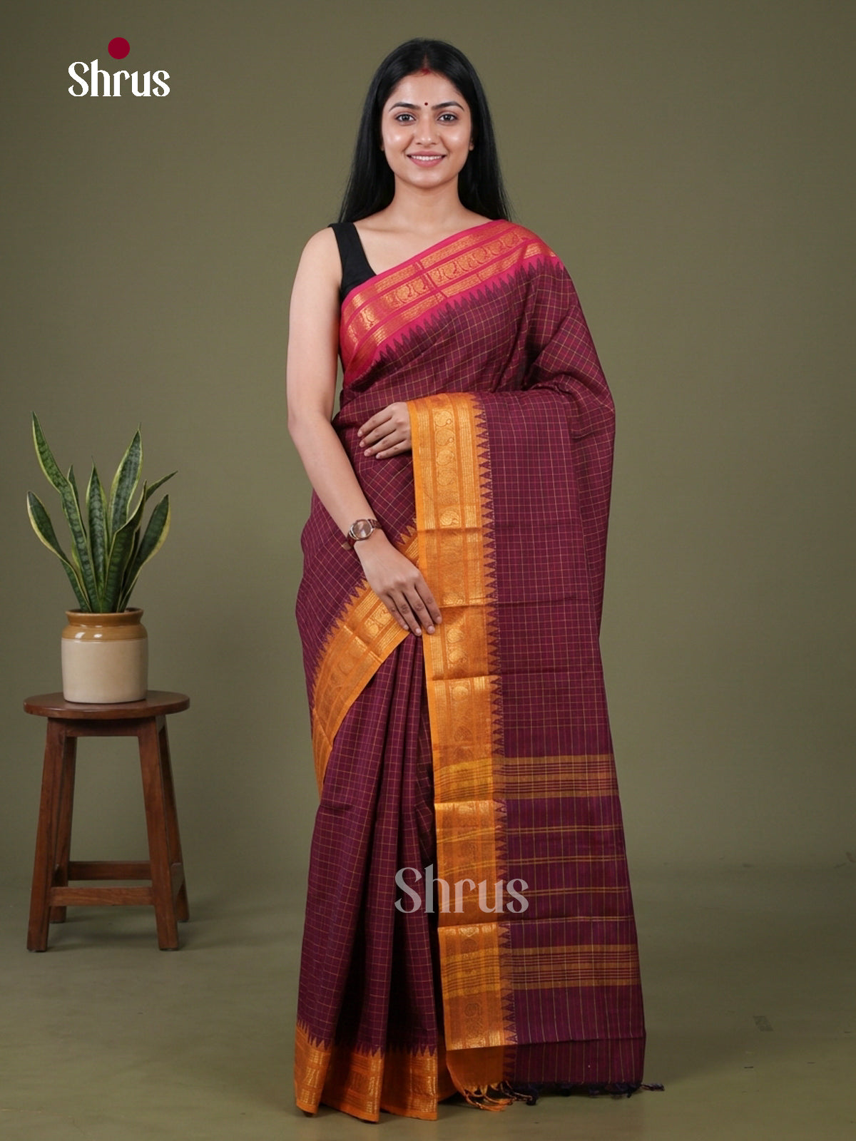 Chettinad Cotton Saree - EFS26050