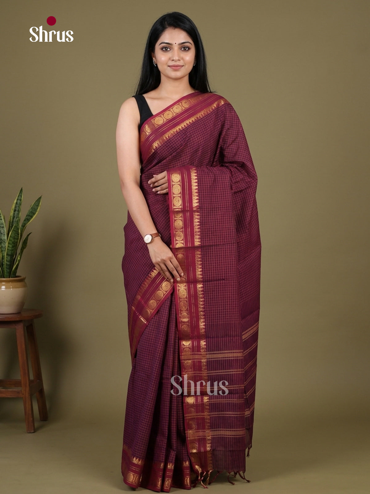 Chettinad Cotton Saree - EFS26070