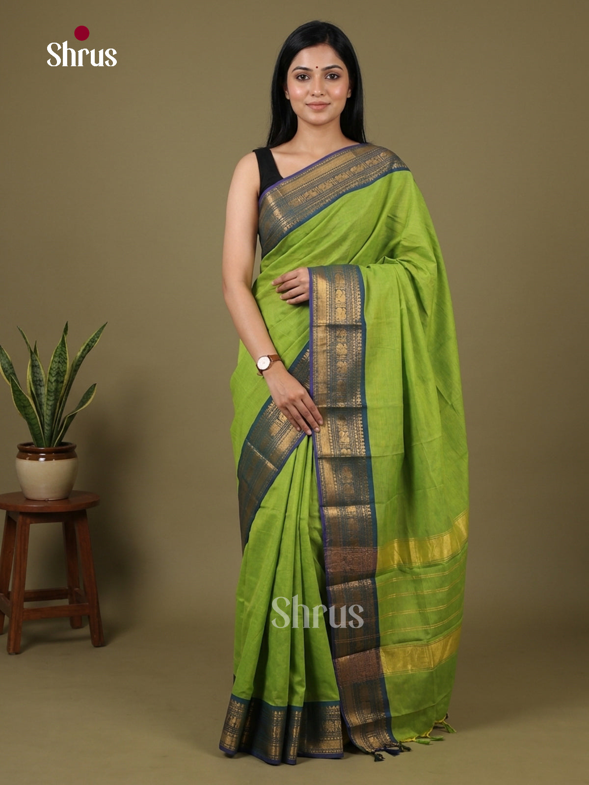 Chettinad Cotton Saree - EFS26086