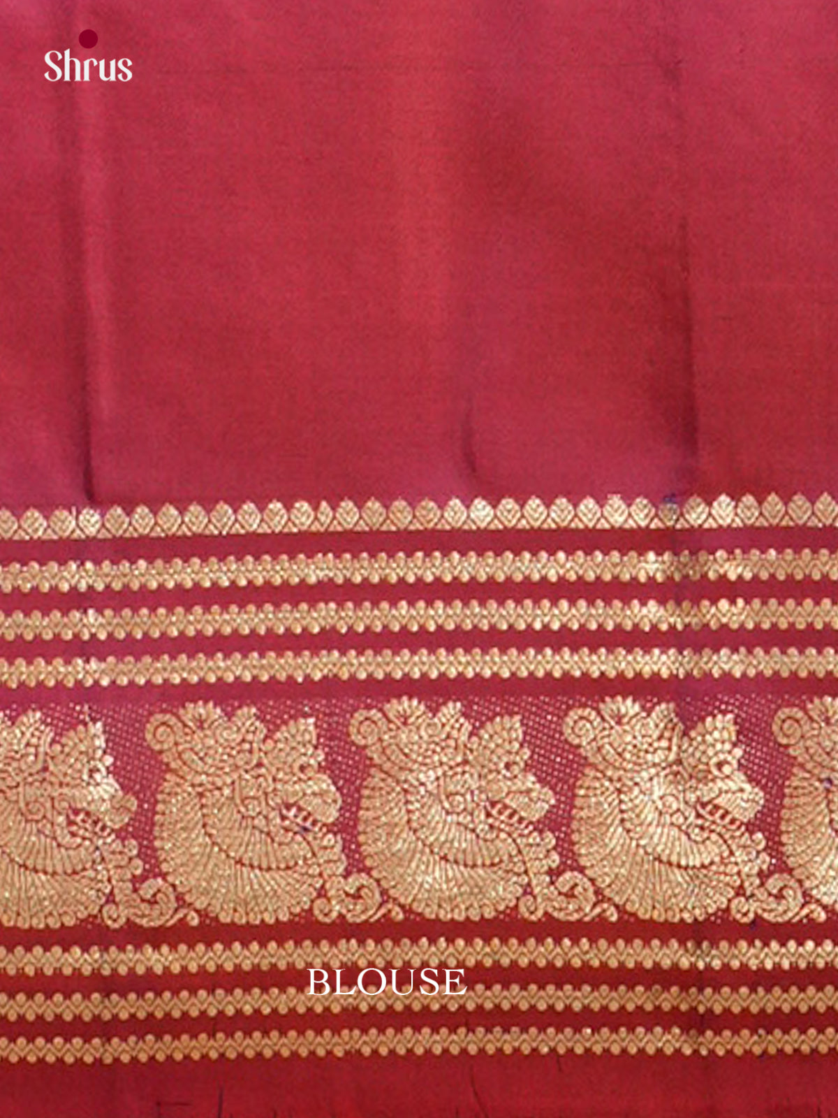 Purple Soft Silk Saree with Floral Buttas | Magenta Contrast Border