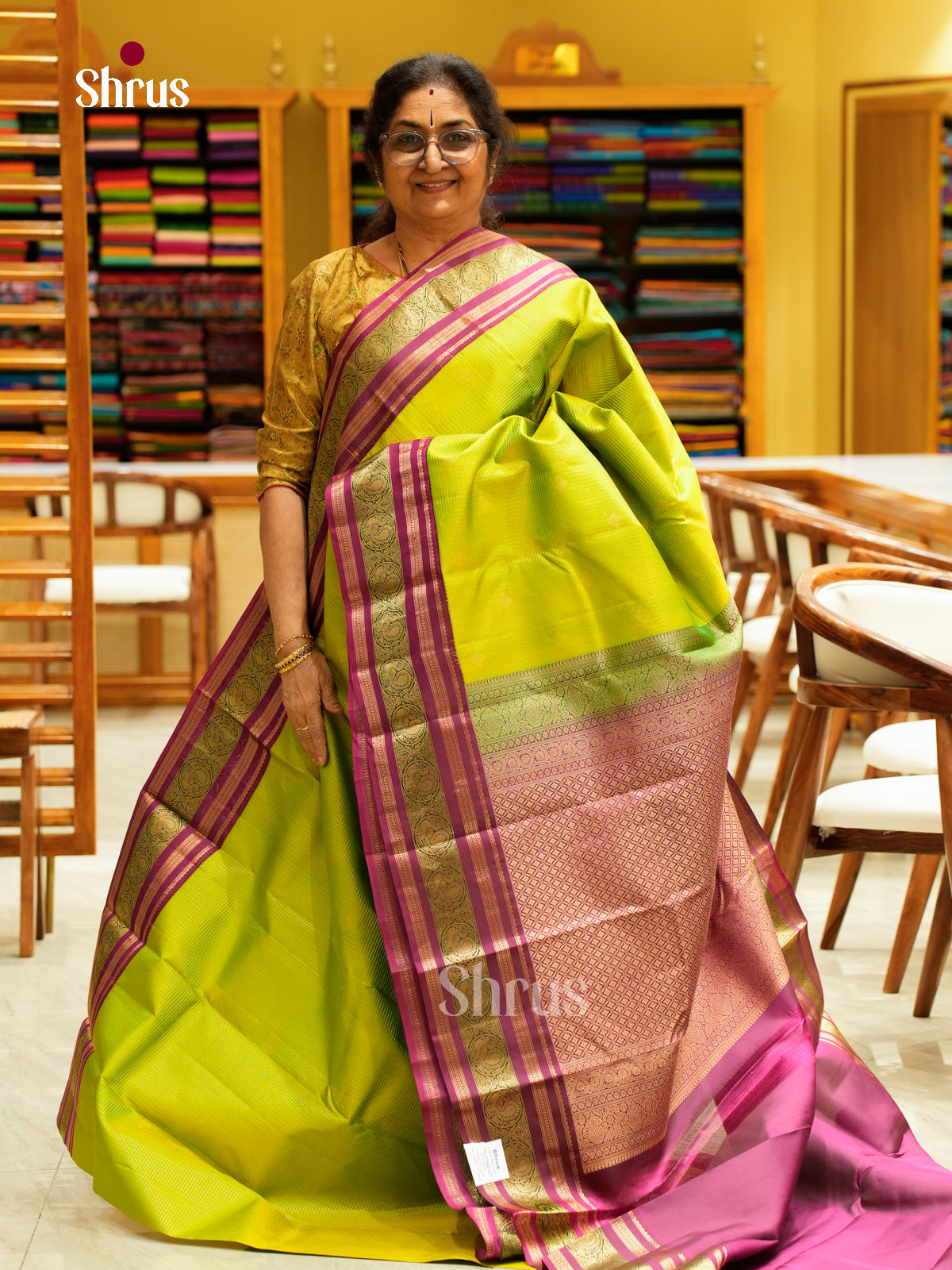Kanchipuram silk Saree - EFS27031
