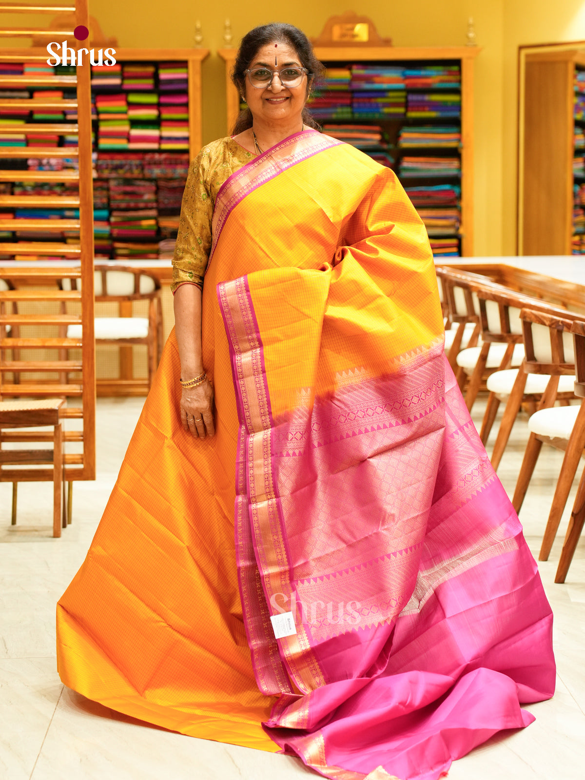 Kanchipuram silk Saree - EFS27044