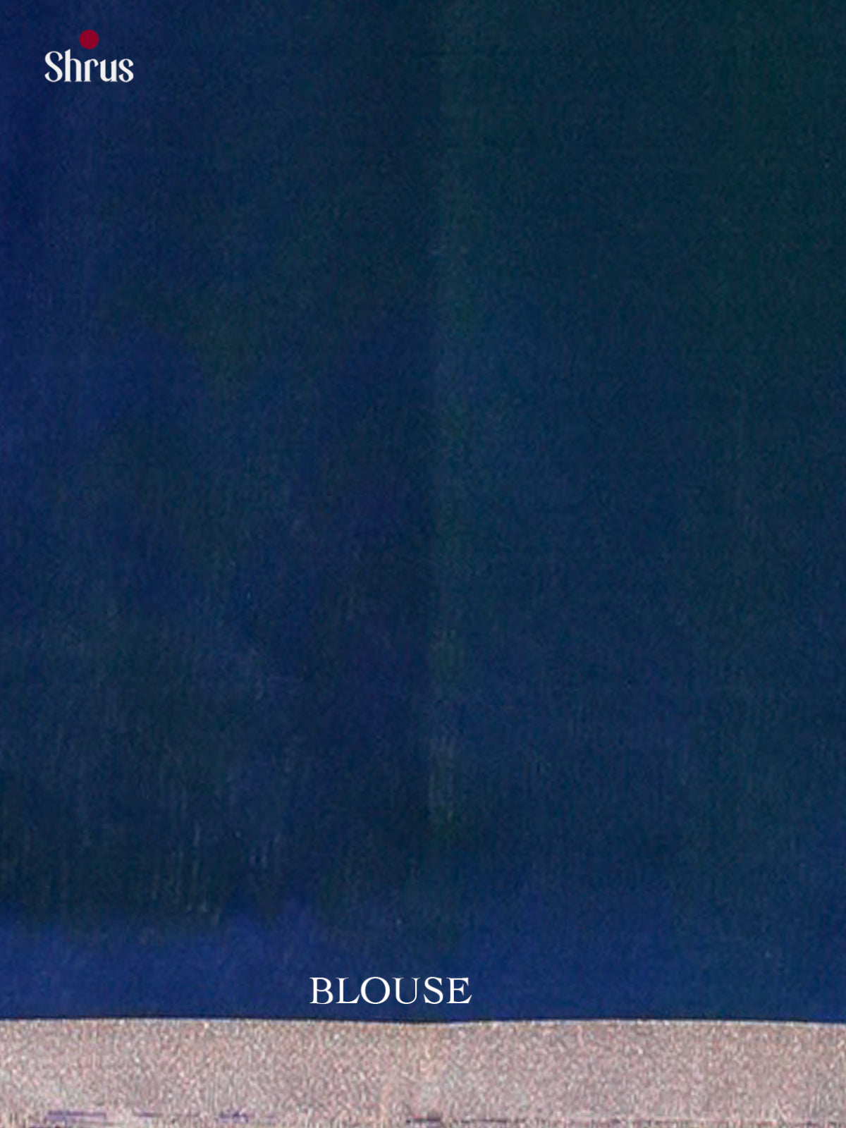 Dual Tone Peacock Blue Soft Silk Saree with Brocade - Shop on Shrus.com