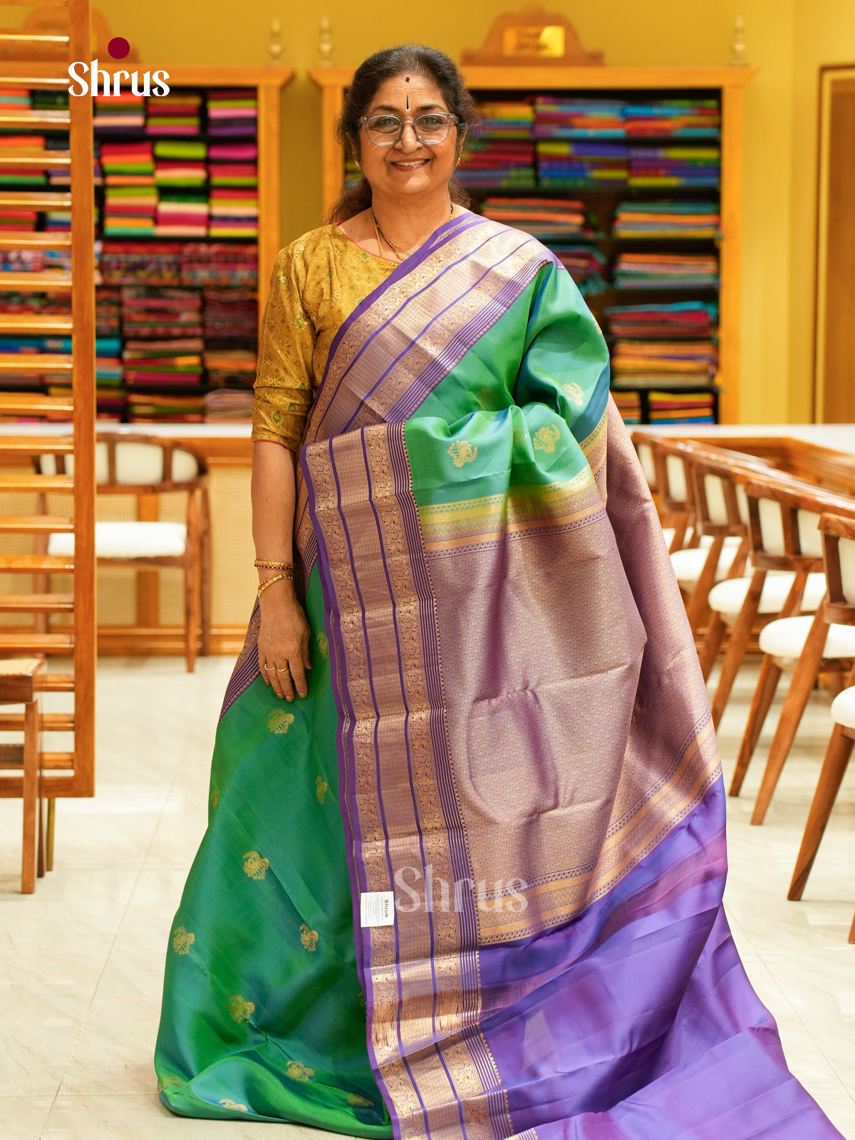Kanchipuram silk Saree - EFS27080