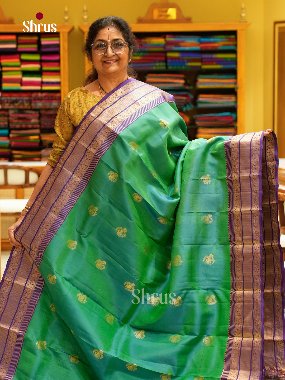 Kanchipuram silk Saree - EFS27080