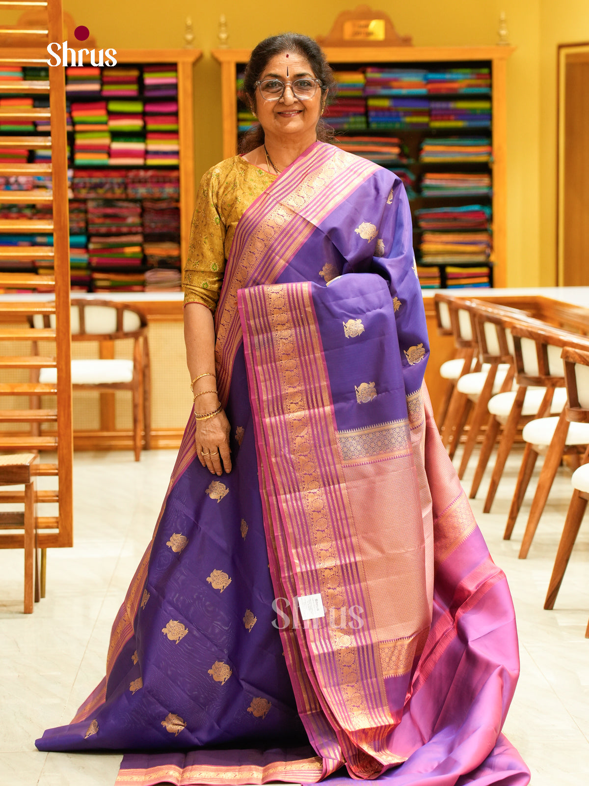 Kanchipuram silk Saree - EFS27090