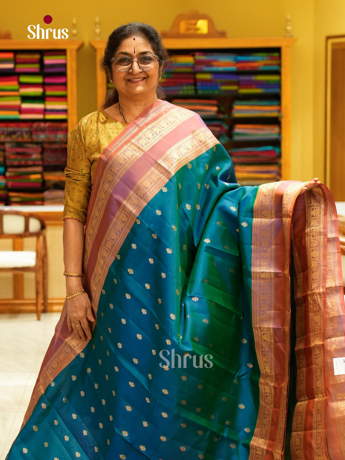 Kanchipuram silk Saree - EFS27114
