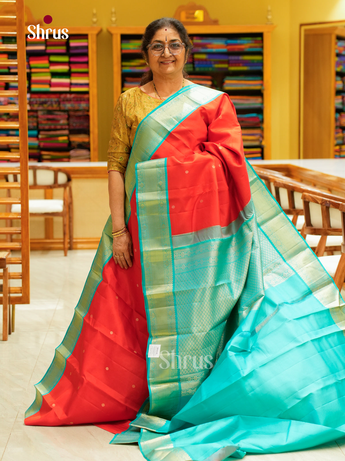 Kanchipuram silk Saree - EFS27183