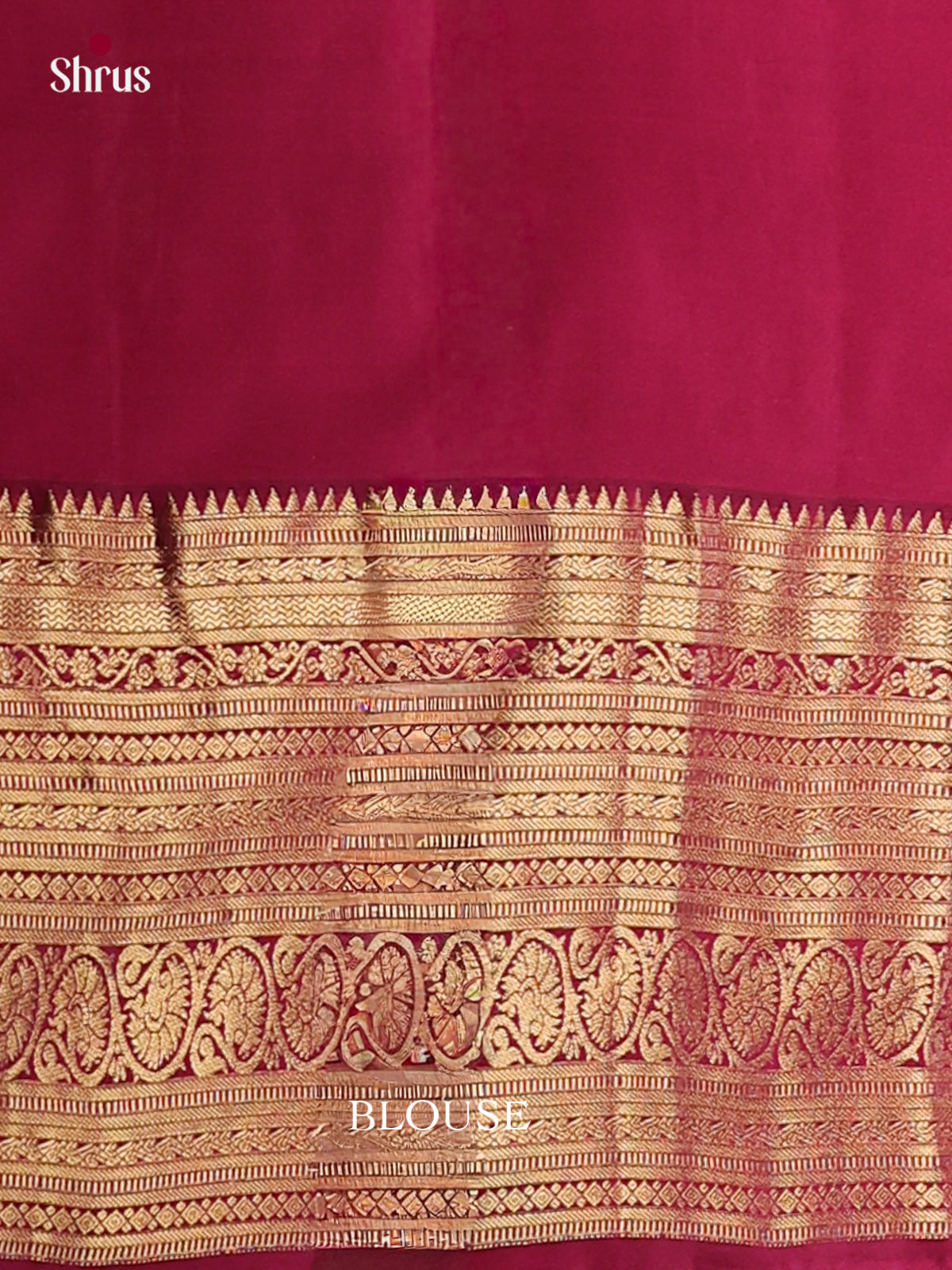 Kanchipuram silk Saree - EFS27260 - Shop on Shrus.com