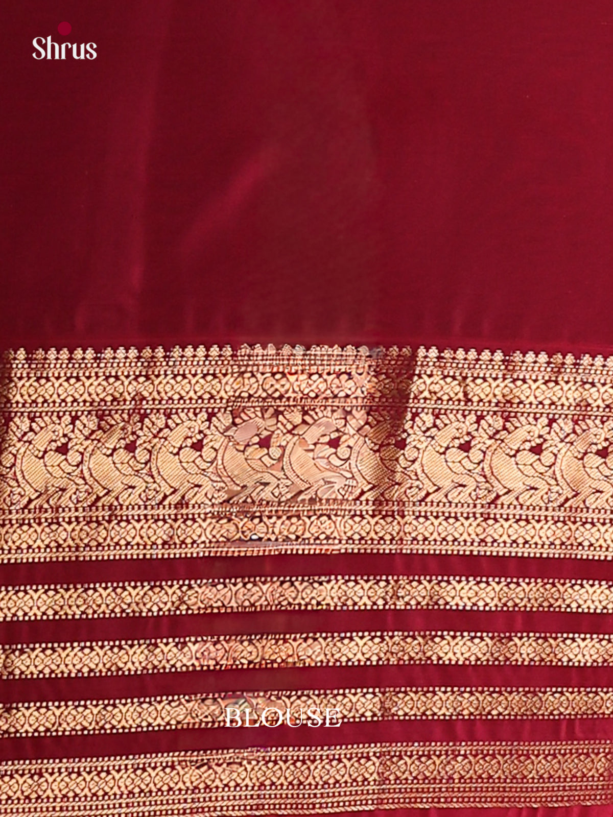 Yellow Kanchipuram Silk Saree with Peacock Buttas | Maroon Contrast Border — EFS27287