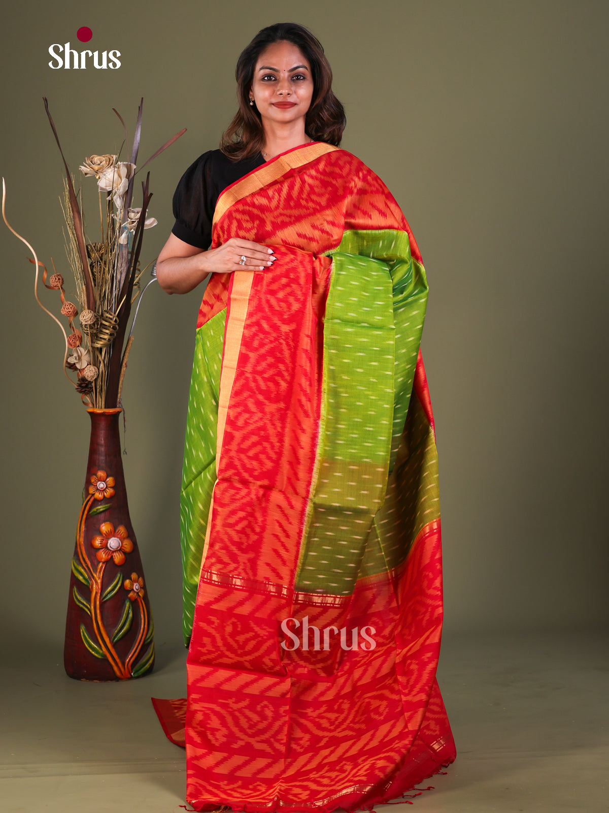 Pochampally sico Saree - EFS27362 - Shop on Shrus.com