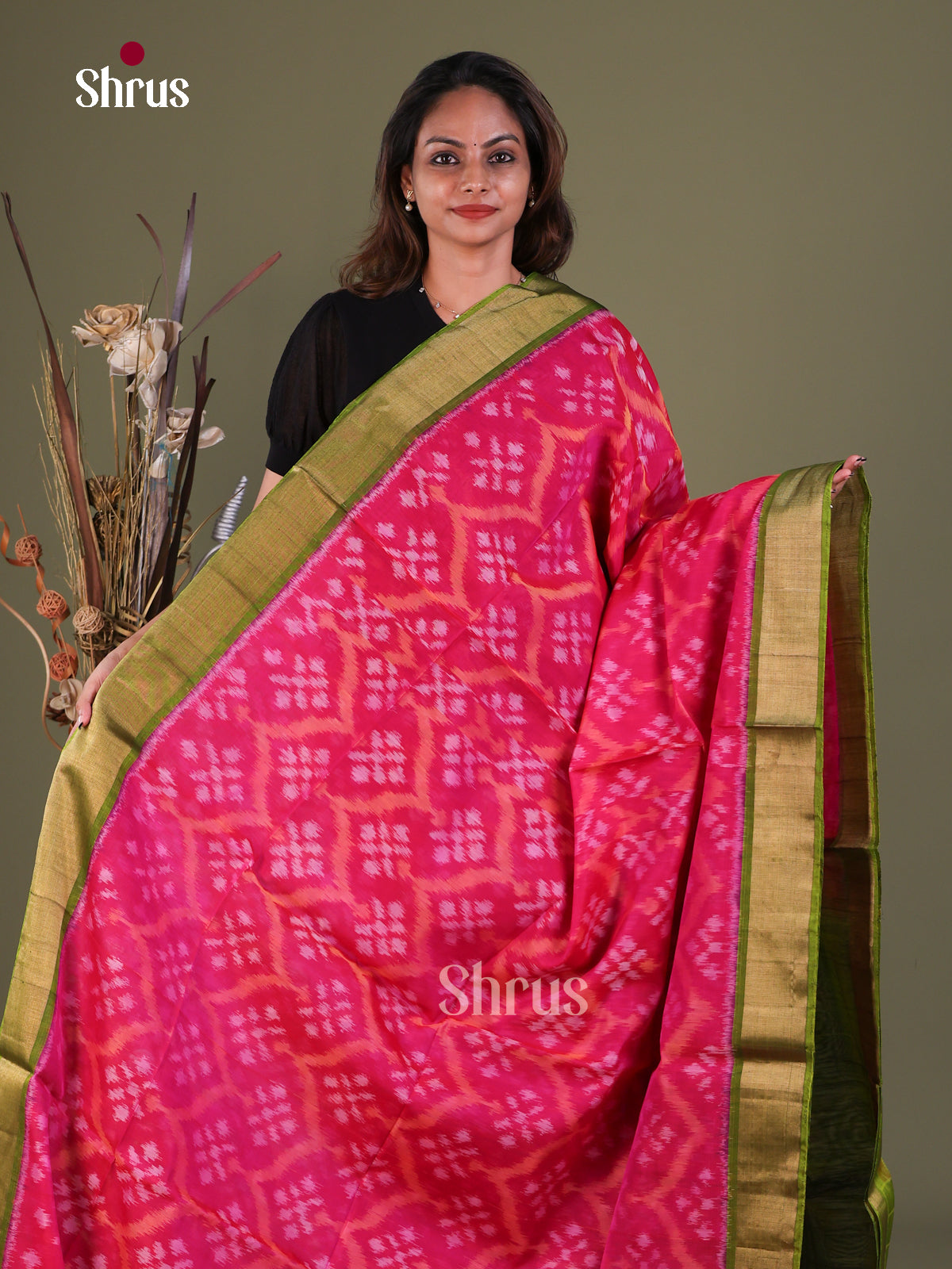 Pochampally sico Saree - EFS27365 - Shop on Shrus.com