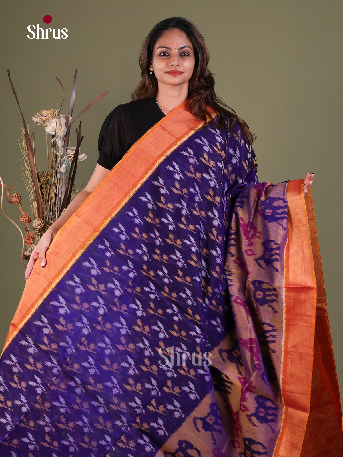 Pochampally sico Saree - EFS27376 - Shop on Shrus.com