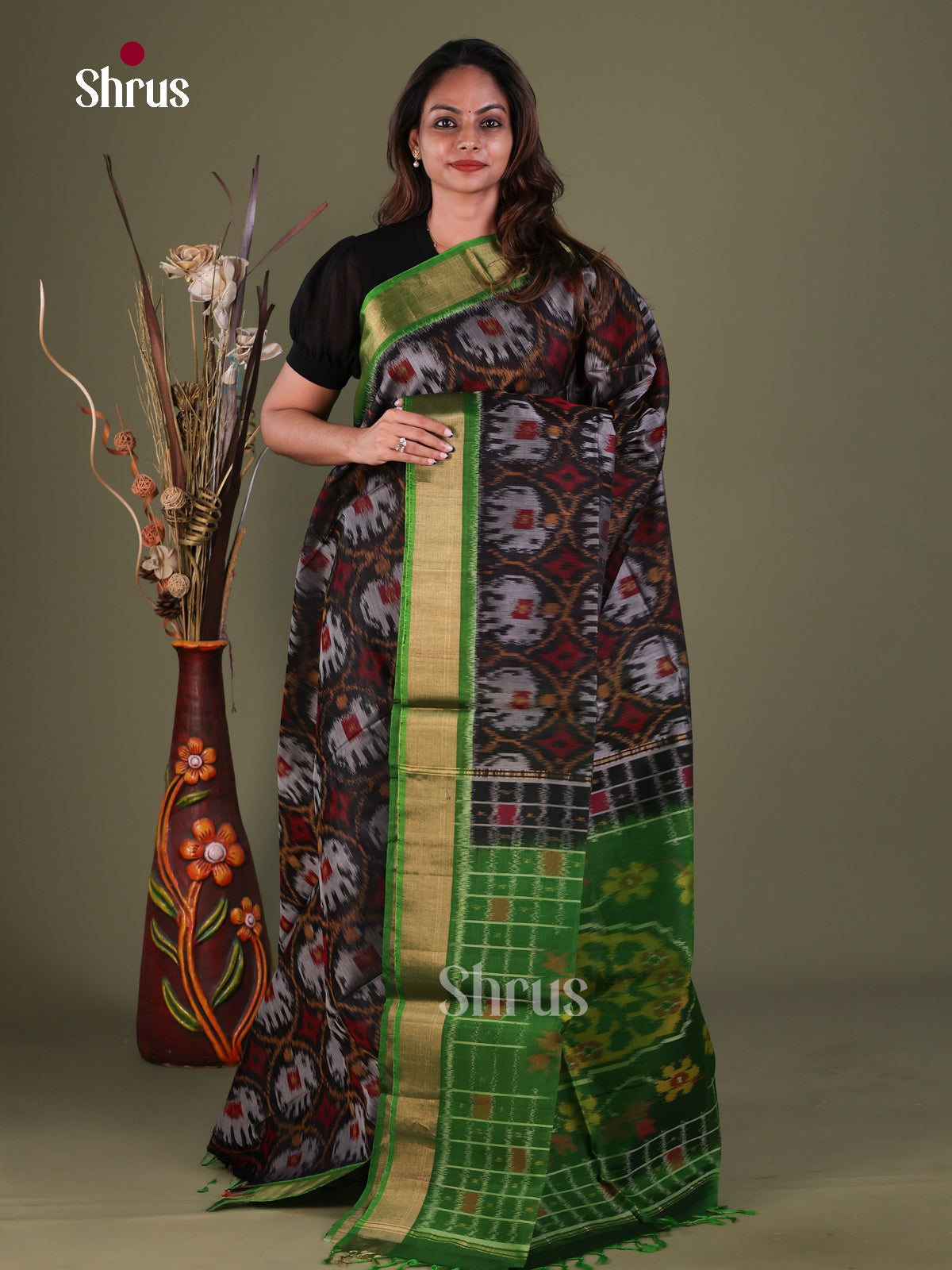 Pochampally sico Saree - EFS27382 - Shop on Shrus.com