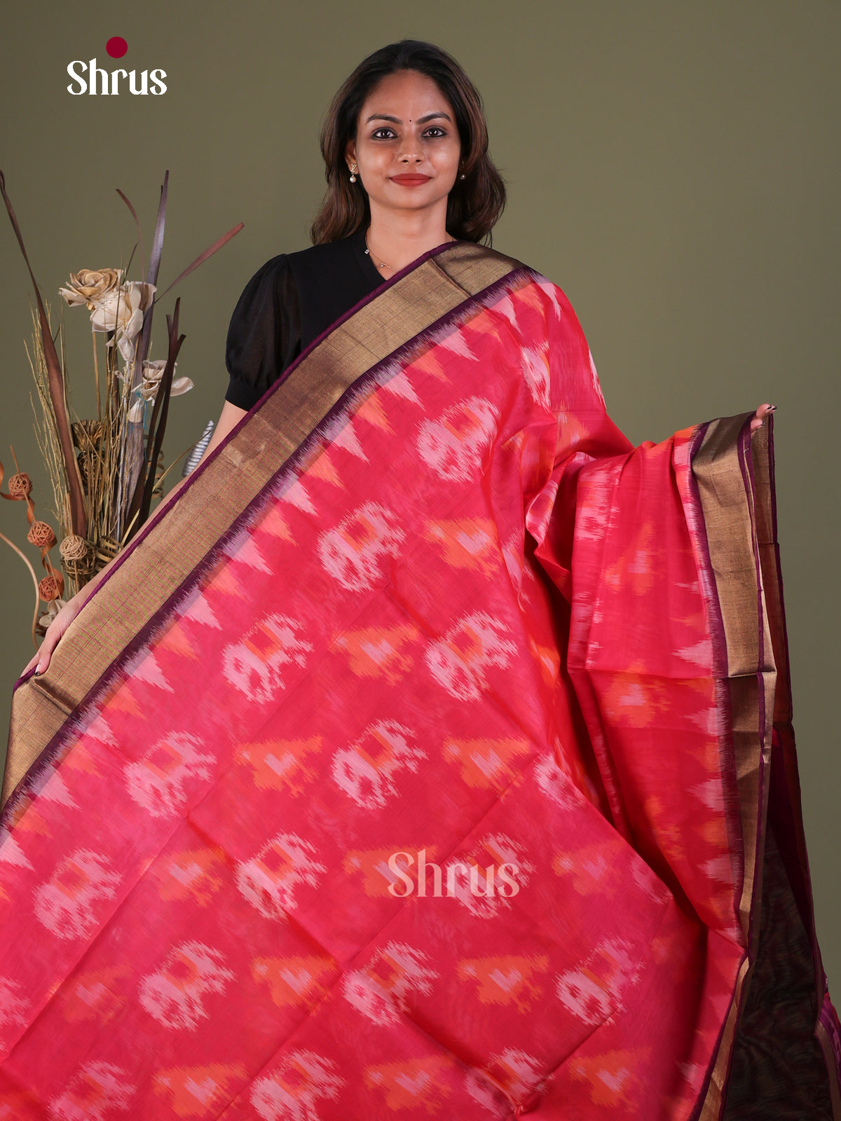 Pochampally sico Saree - EFS27390 - Shop on Shrus.com