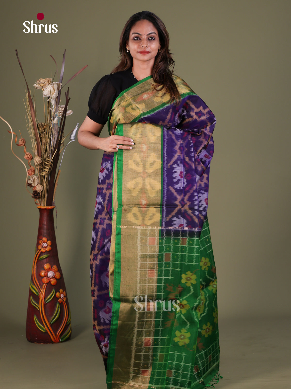 Pochampally sico Saree - EFS27402 - Shop on Shrus.com