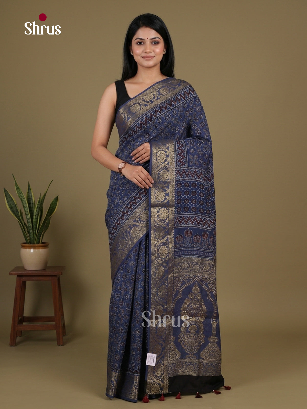 Modal Silk Saree - EFS27420